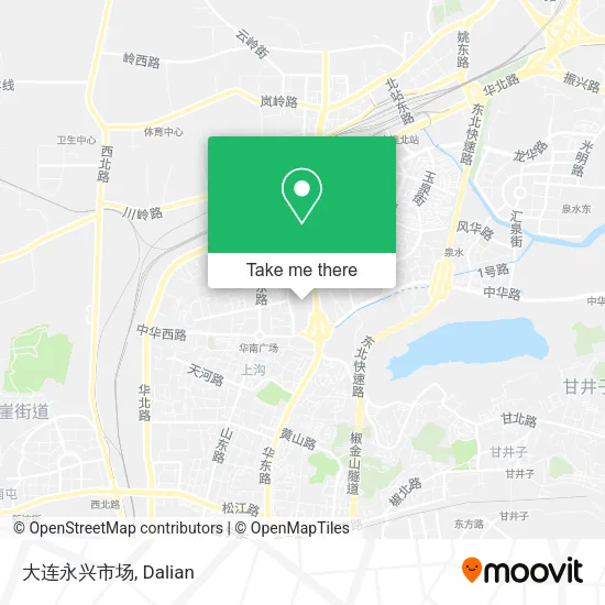 大连永兴市场 map