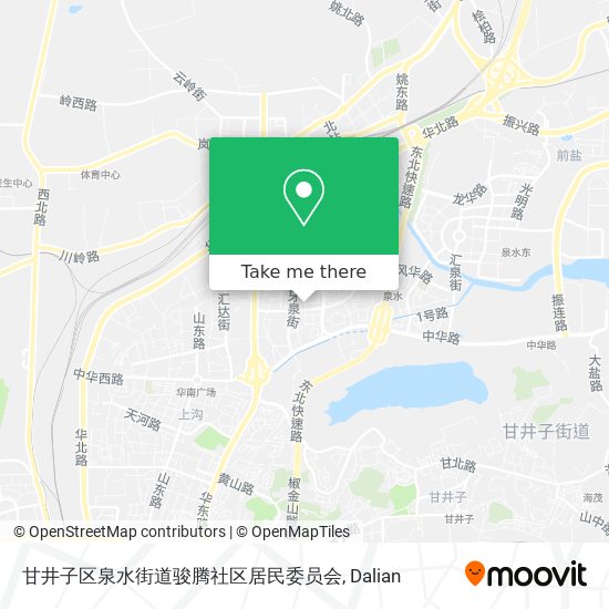 甘井子区泉水街道骏腾社区居民委员会 map