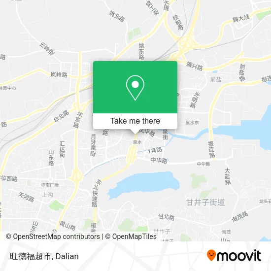 旺德福超市 map