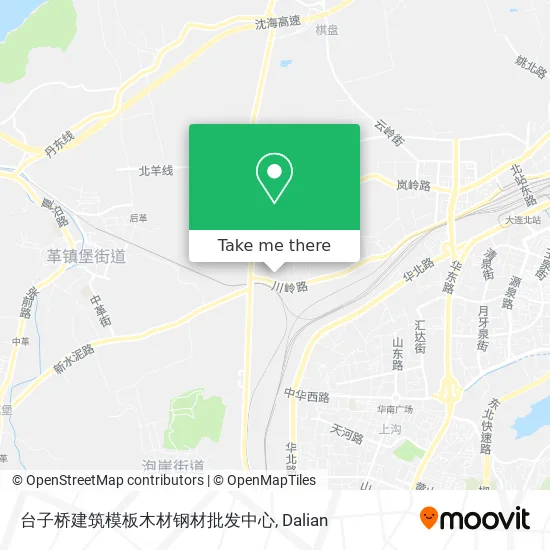 台子桥建筑模板木材钢材批发中心 map