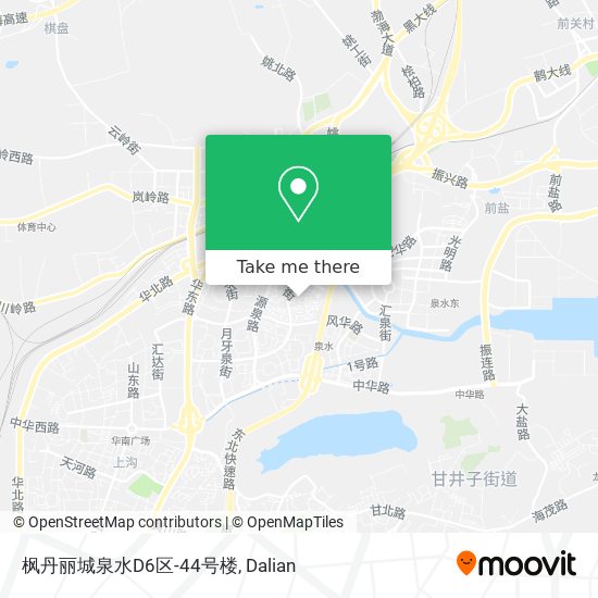 枫丹丽城泉水D6区-44号楼 map