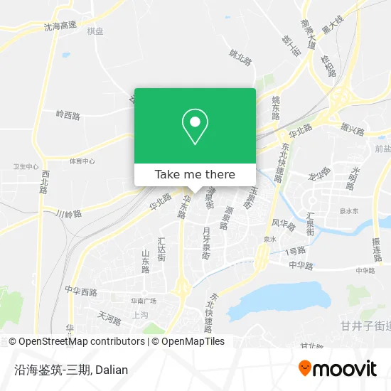 沿海鉴筑-三期 map