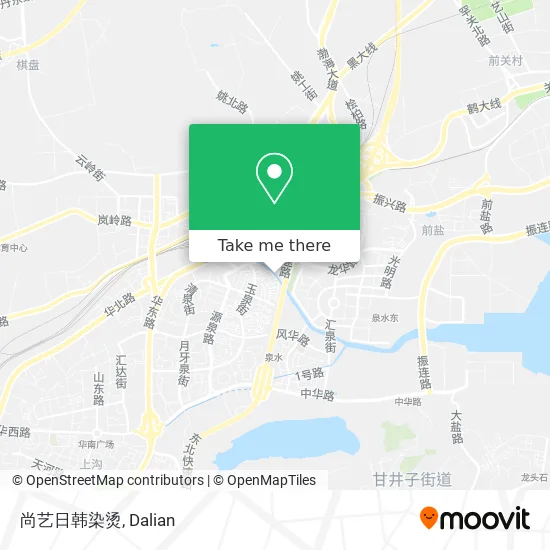 尚艺日韩染烫 map