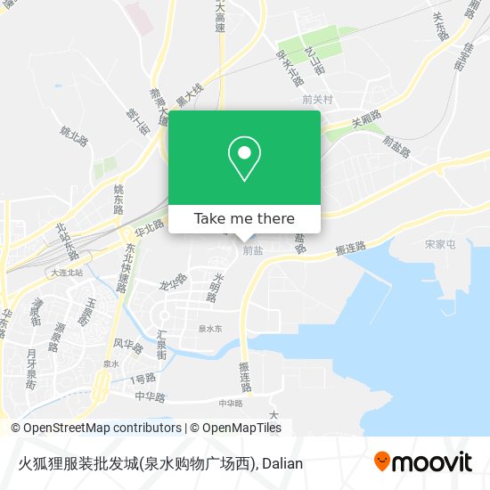 火狐狸服装批发城(泉水购物广场西) map