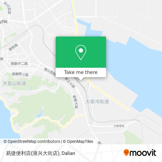 易捷便利店(港兴大街店) map