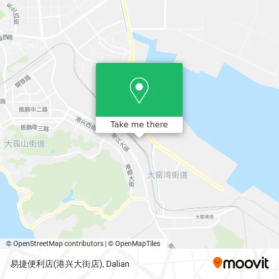 易捷便利店(港兴大街店) map