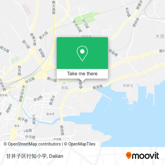 甘井子区行知小学 map