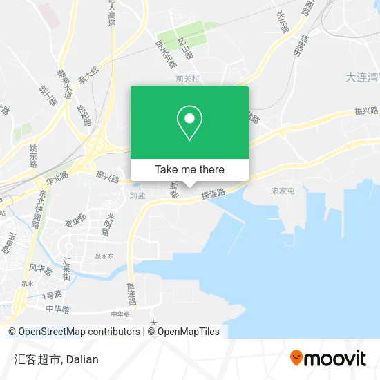 汇客超市 map