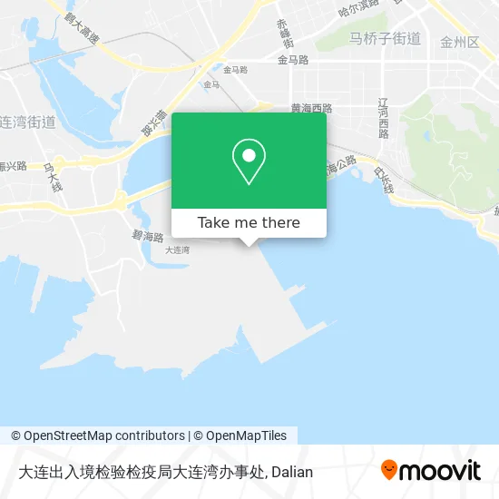 大连出入境检验检疫局大连湾办事处 map
