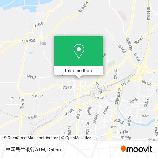 中国民生银行ATM map