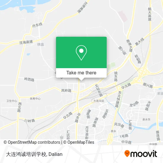大连鸿诚培训学校 map