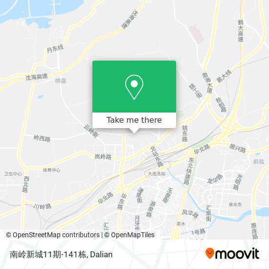南岭新城11期-141栋 map