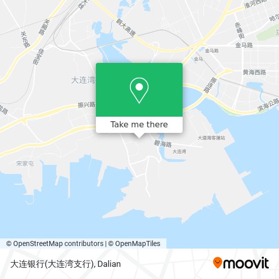大连银行(大连湾支行) map