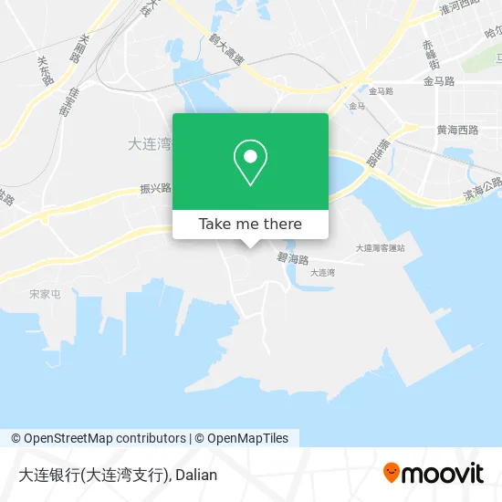 大连银行(大连湾支行) map