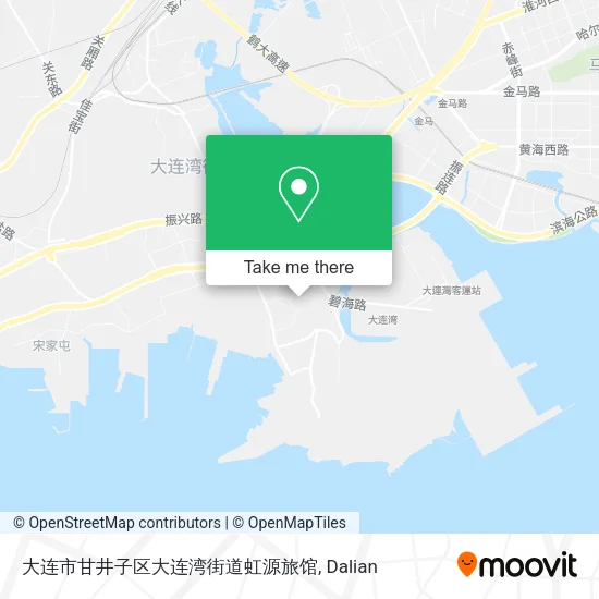 大连市甘井子区大连湾街道虹源旅馆 map