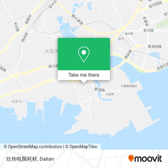 欣炜电脑耗材 map