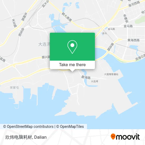 欣炜电脑耗材 map
