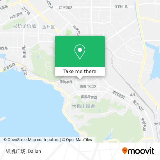 银帆广场 map