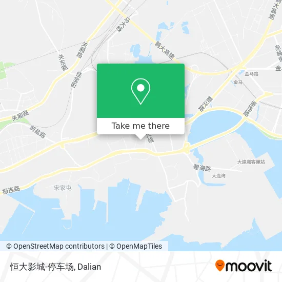 恒大影城-停车场 map