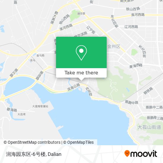 润海园东区-6号楼 map