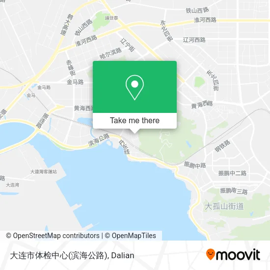 大连市体检中心(滨海公路) map