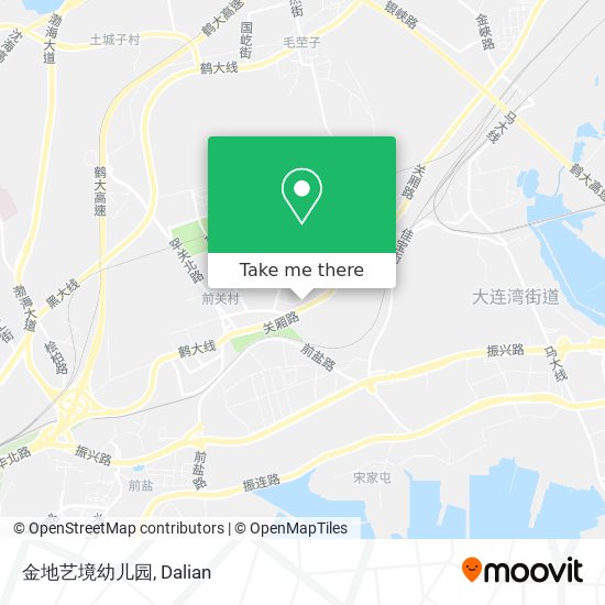 金地艺境幼儿园 map