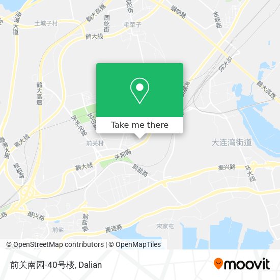 前关南园-40号楼 map