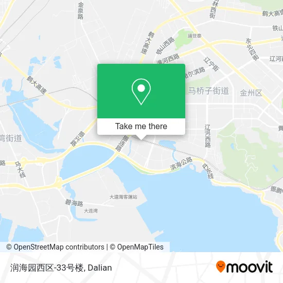 润海园西区-33号楼 map