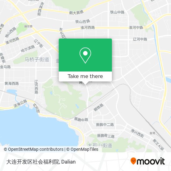 大连开发区社会福利院 map