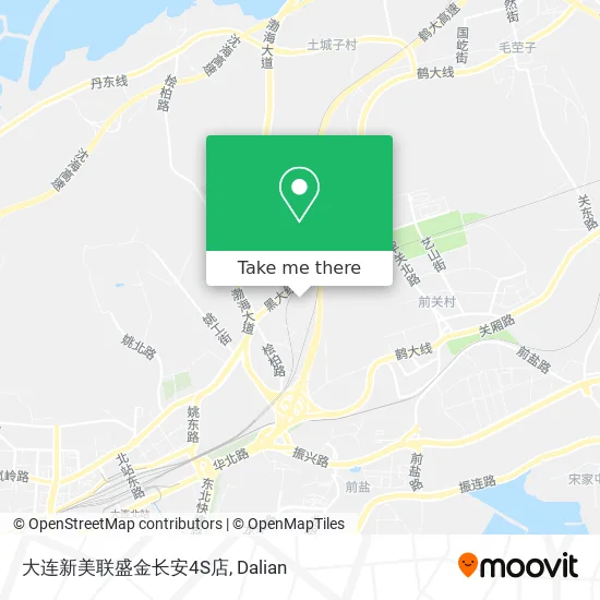大连新美联盛金长安4S店 map
