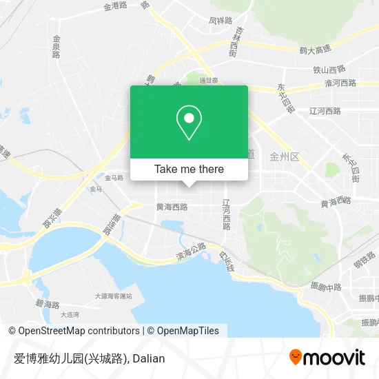 爱博雅幼儿园(兴城路) map