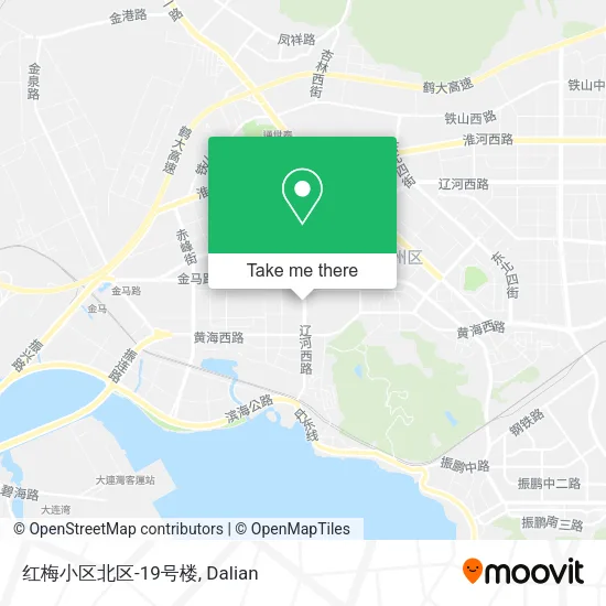 红梅小区北区-19号楼 map