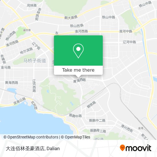 大连佰林圣豪酒店 map