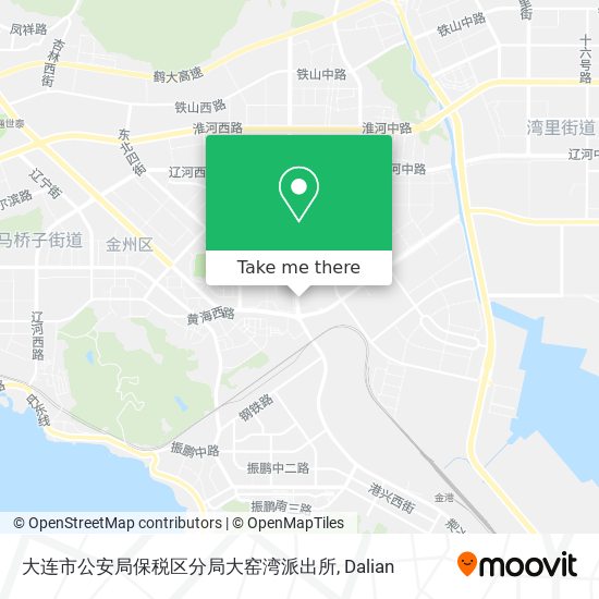大连市公安局保税区分局大窑湾派出所 map