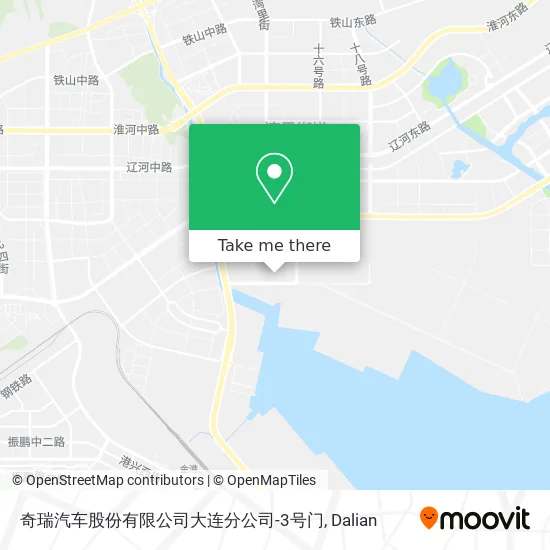 奇瑞汽车股份有限公司大连分公司-3号门 map