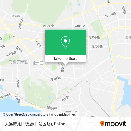 大连湾旭日饭店(开发区店) map