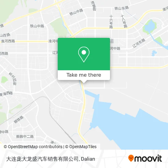大连庞大龙盛汽车销售有限公司 map