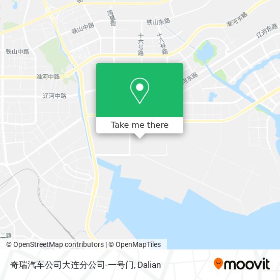 奇瑞汽车公司大连分公司-一号门 map