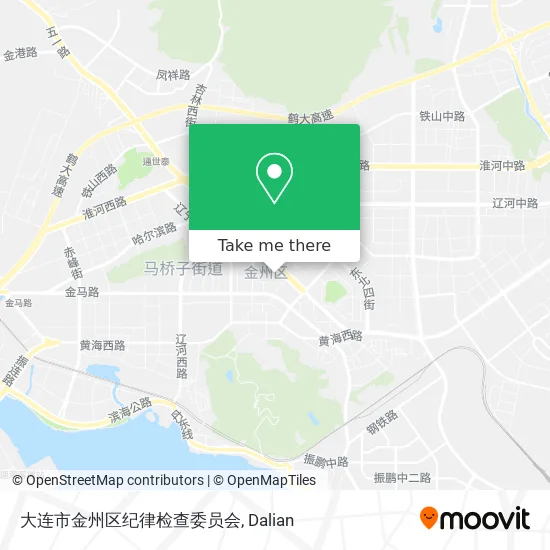 大连市金州区纪律检查委员会 map