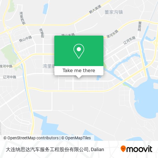 大连纳思达汽车服务工程股份有限公司 map