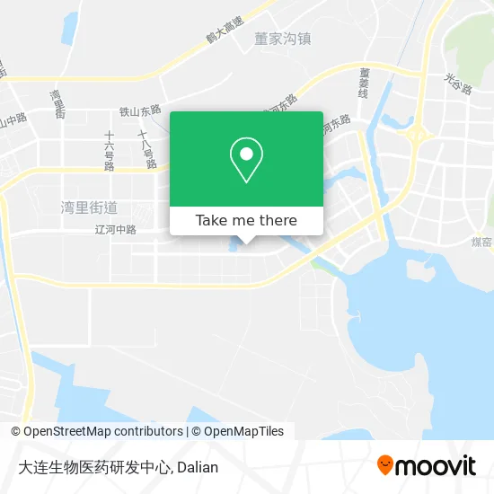 大连生物医药研发中心 map