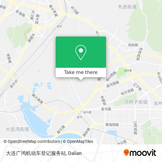 大连广鸿机动车登记服务站 map