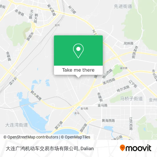 大连广鸿机动车交易市场有限公司 map