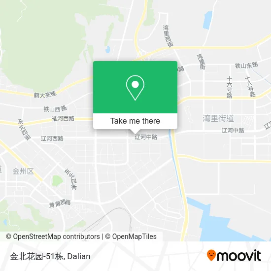 金北花园-51栋 map