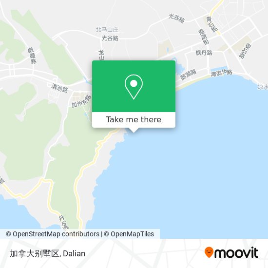 加拿大别墅区 map