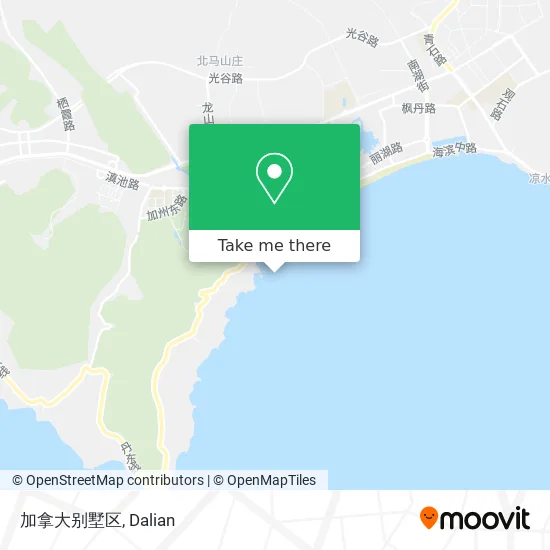 加拿大别墅区 map