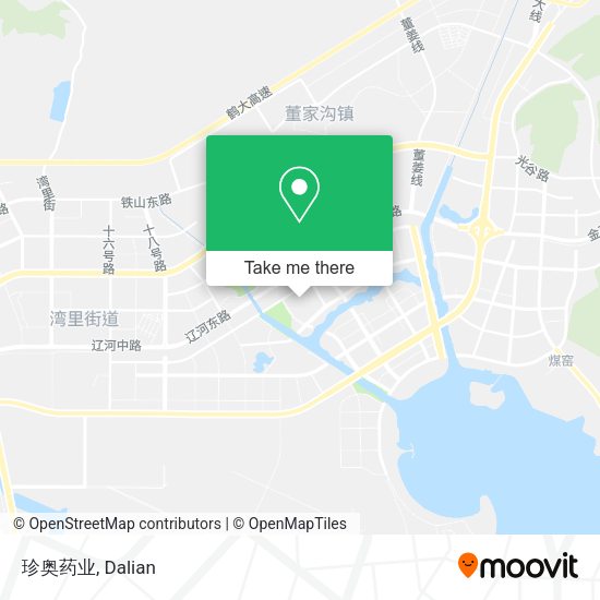 珍奥药业 map