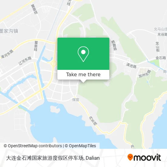大连金石滩国家旅游度假区停车场 map