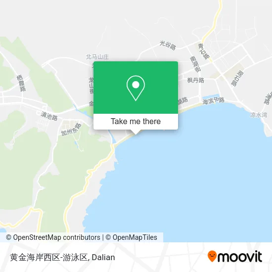 黄金海岸西区-游泳区 map