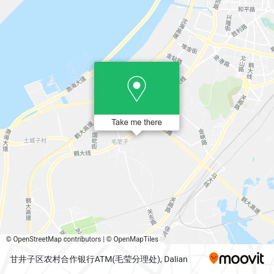 甘井子区农村合作银行ATM(毛莹分理处) map